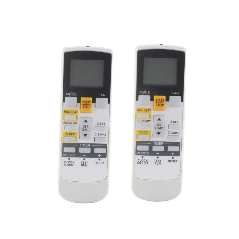 ZERONE Air Conditioning Remote Control Compatible with Fujitsu AC, Replacement AC Remote Controller for Fujitsu AR-RAH1E AR-RAH2E (1) - Image 1